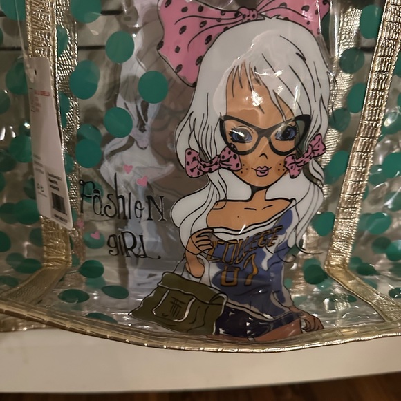 La Sorella Cute Bag with smaller makeup bag NWT - Picture 3 of 6